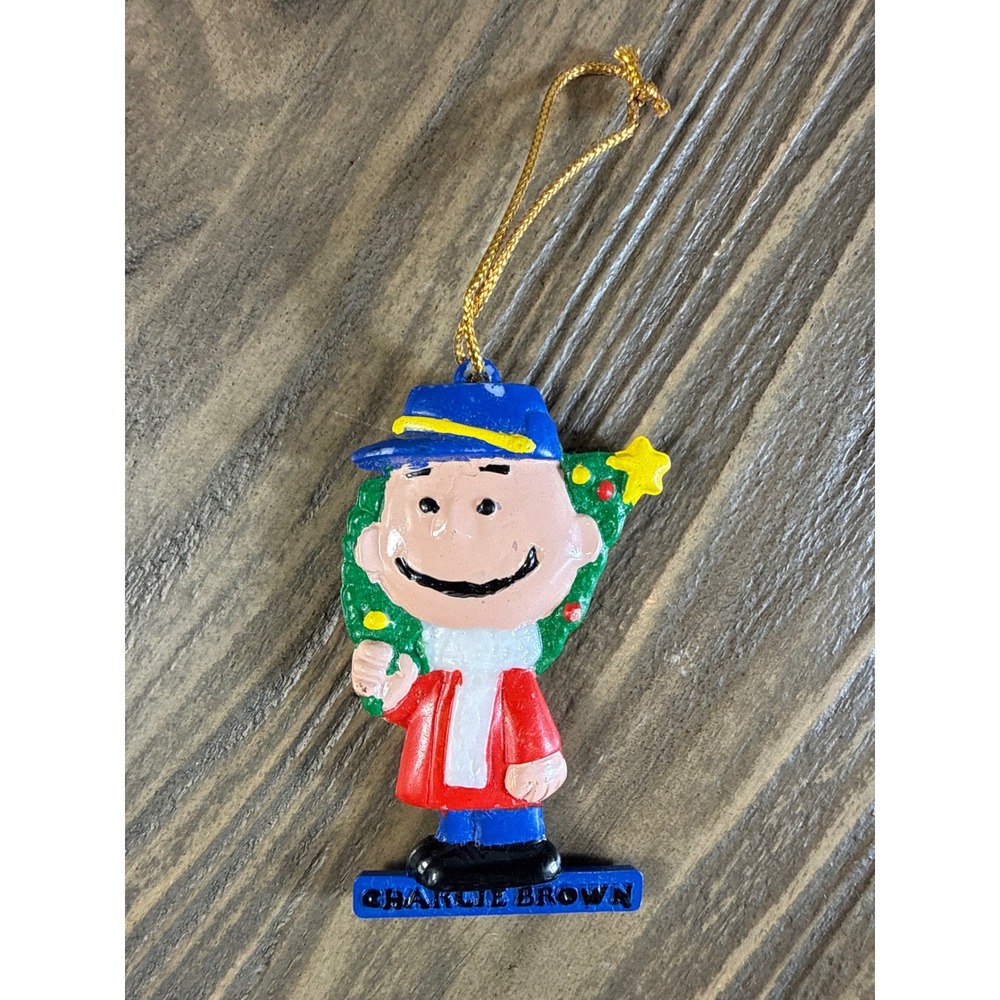 Vintage 1978 Peanuts Charlie Brown Christmas Ornament By UFS Schulz